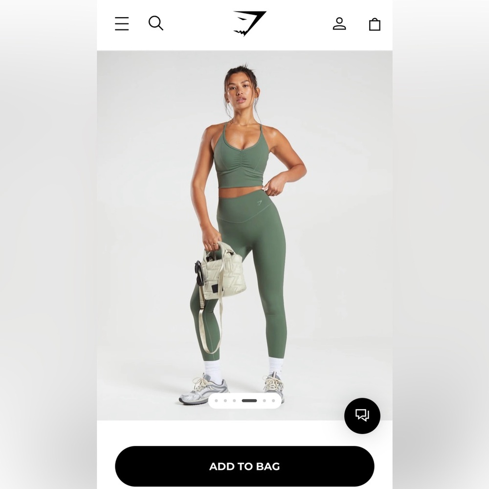 Gymshark Black Athletic Set for Ultimate Performance
